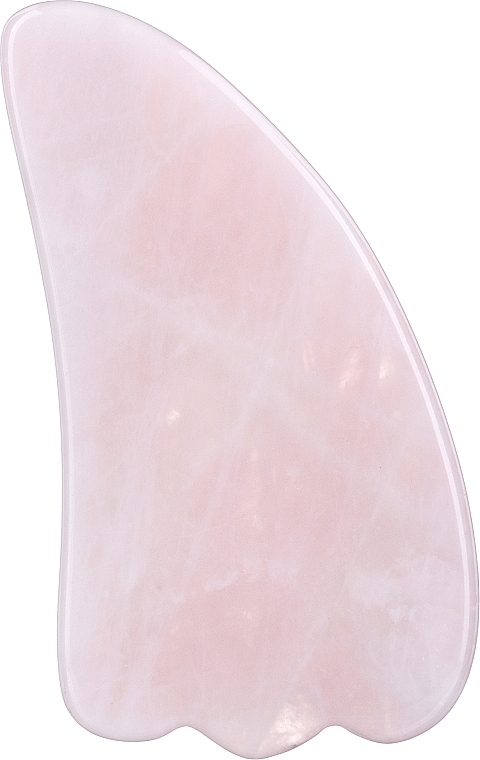 Масажер гуаша "Лапка", рожевий кварц - Yeye Gua Sha — фото N1