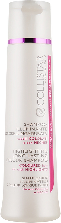 Шампунь для окрашенных волос - Collistar Highlighting Long Lasting Colour