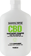Шампунь для відновлення пошкодженого волосся - Immortal Infuse CBD Repair Shampoo — фото N1