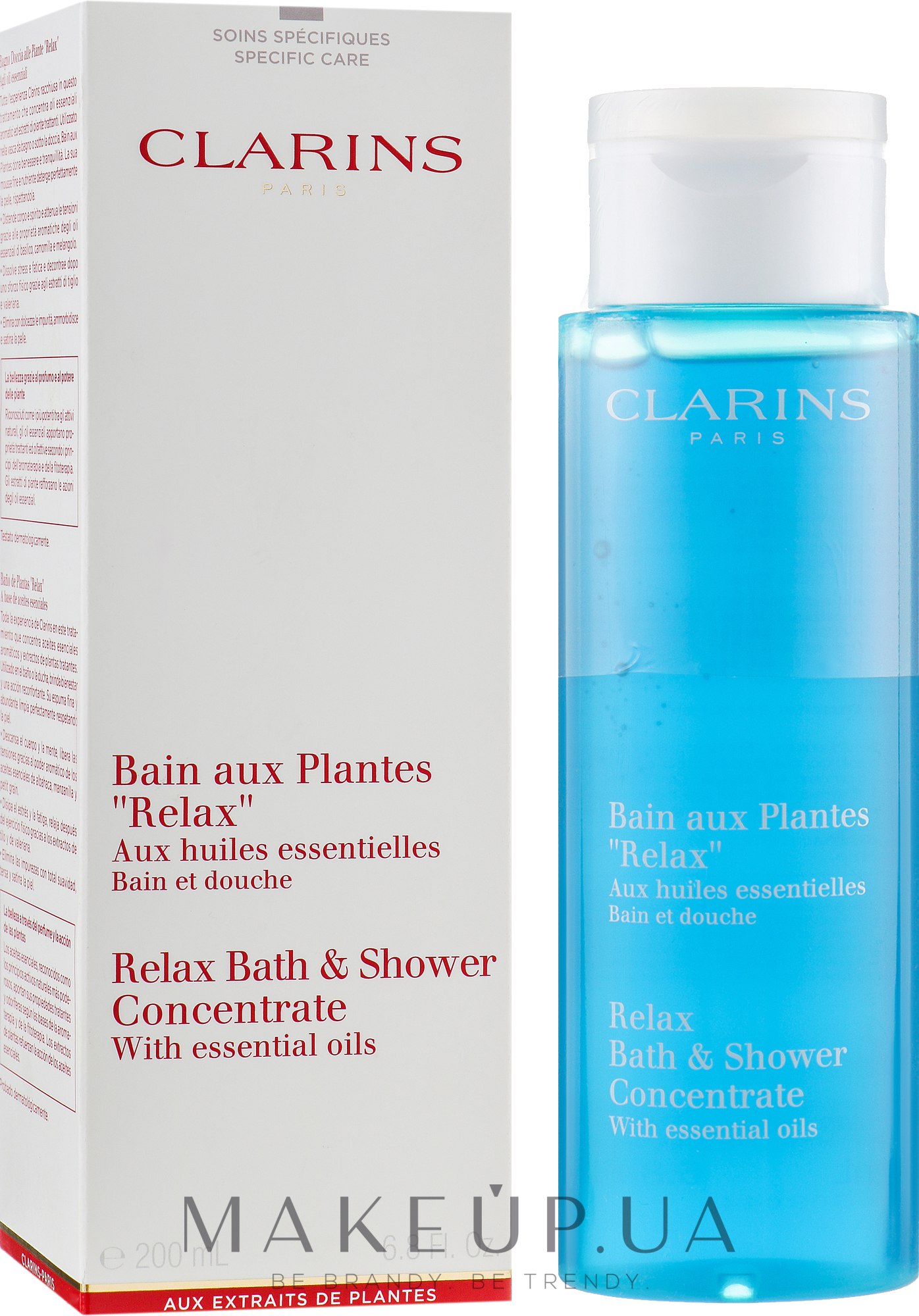 Пена для ванны - Clarins Relax Bath & Shower Concentrate — фото 200ml