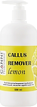 Препарат для видалення ороговілої шкіри, мозолів "Лимон" - Canni Callus Remover Lemon — фото N7