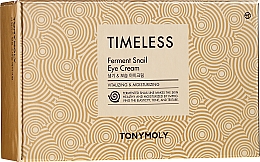 Духи, Парфюмерия, косметика Набор - Tony Moly Timeless Ferment Snail Eye Cream Gift Set (eye/cr/30ml + toner/20ml + emul/20ml)