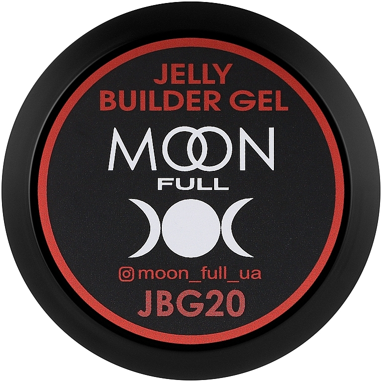 Гель-желе для нарощування нігтів - Moon Full Jelly Builder Gel