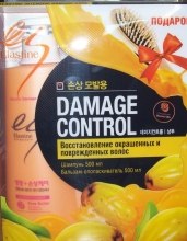 Духи, Парфюмерия, косметика Набор - LG Household & Health Elastine Intensive Damage Care (sh/500ml + balm/500ml + расческа)