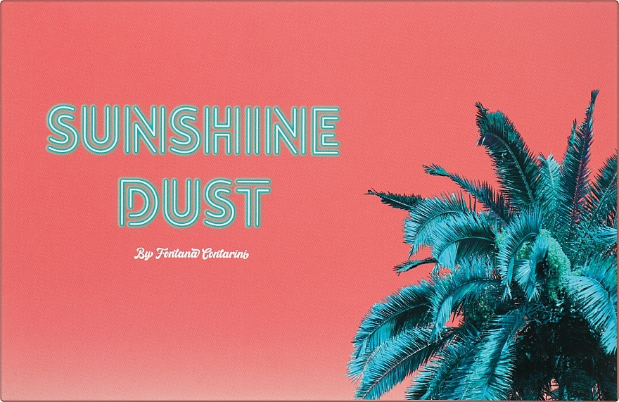 Палетка теней для век - Fontana Contarini Sunshine Dust Eyeshadow Palette — фото N2