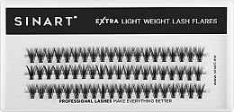 Пучковые ресницы, 9 мм - Sinart Eye Lashes Pro — фото N1