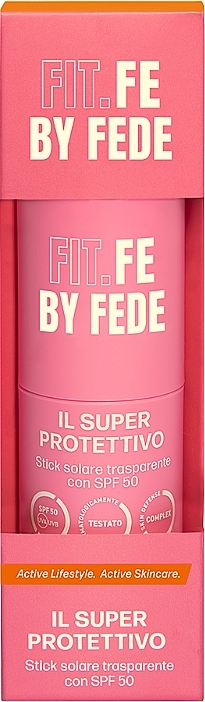 Сонцезахисний стік для обличчя - Fit.Fe By Fede The Shielder Transparent Sunscreen Stick SPF50 — фото N2