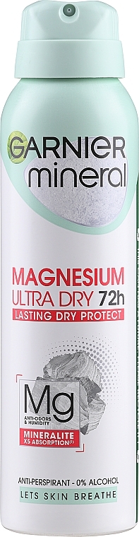 Дезодорант-антиперспирант - Garnier Mineral Magnesium Ultra Dry — фото N1