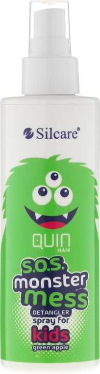 Спрей для распутывания волос - Silcare Quin S.O.S. Monster Mess Kids Hair Spray — фото N1