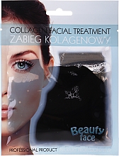 Колагенова терапія з шоколадом - Beauty Face Collagen Hydrogel Mask — фото N1