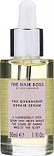 Духи, Парфюмерия, косметика Сыворотка для волос, восстанавливающая - The Hair Boss The Overnight Repair Serum