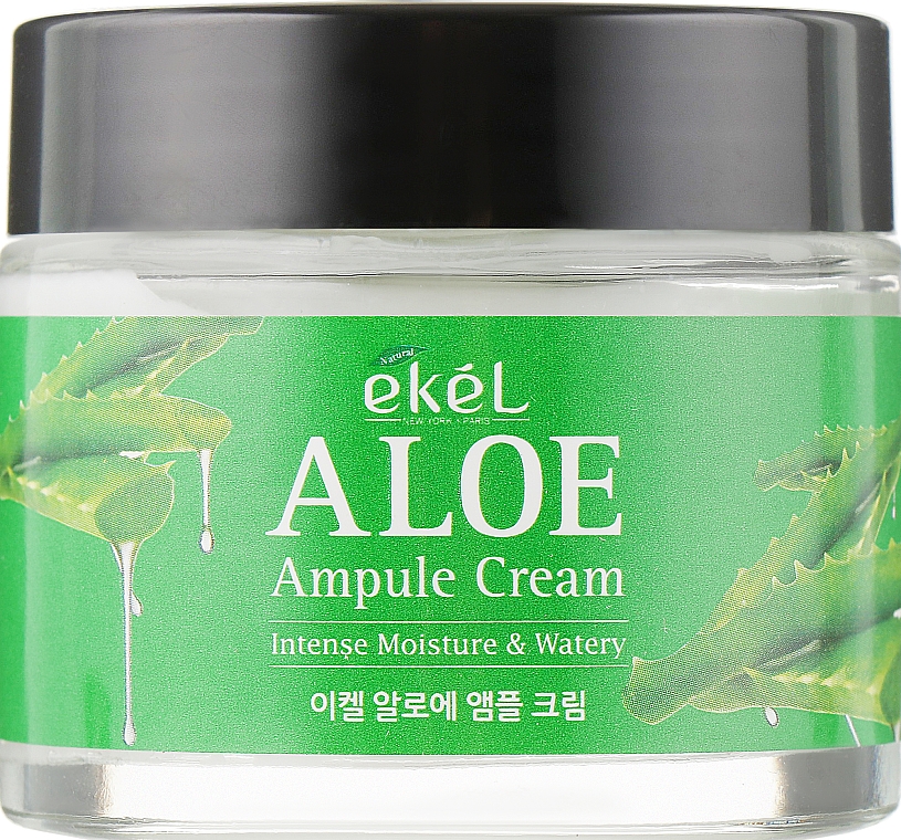 Ампульний крем для обличчя з алое - Ekel Aloe Ampule Cream — фото N2