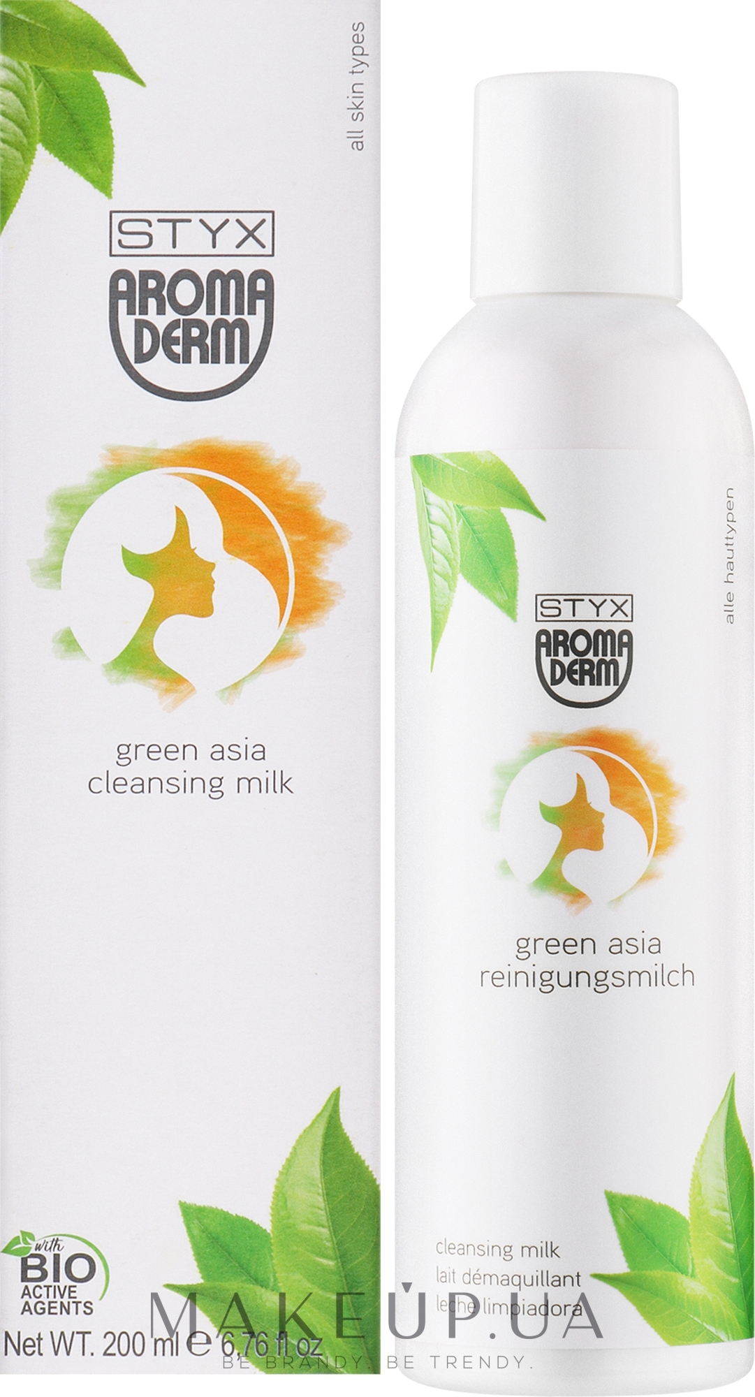 Очищающее молочко - Styx Naturcosmetic Aroma Derm Green Asia Cleansing Milk — фото 200ml