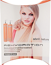 Парфумерія, косметика Набір - Abril Et Nature Rehydration (shampoo/30ml + mask/30ml)