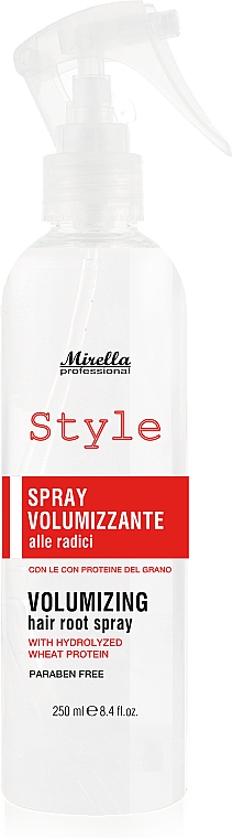 Спрей для прикореневого об'єму волосся - Mirella Style Volumizing Spray — фото N2