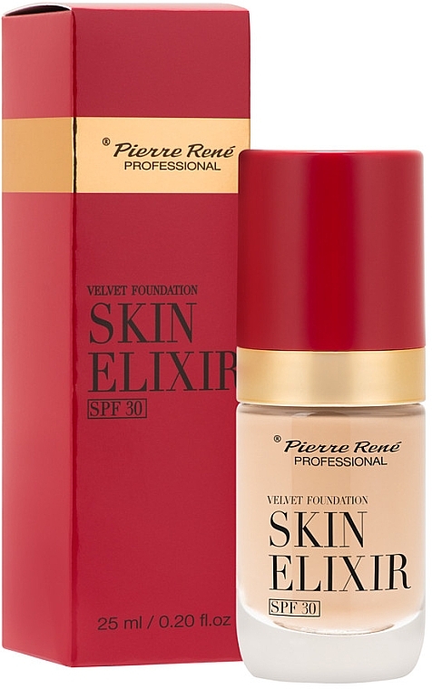 Тональная основа - Pierre Rene Skin Elixir Velvet Foundation SPF30 — фото N3