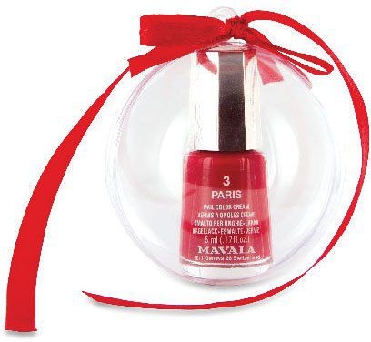 Рождественский шар с лаком для ногтей - Mavala Mini Color 