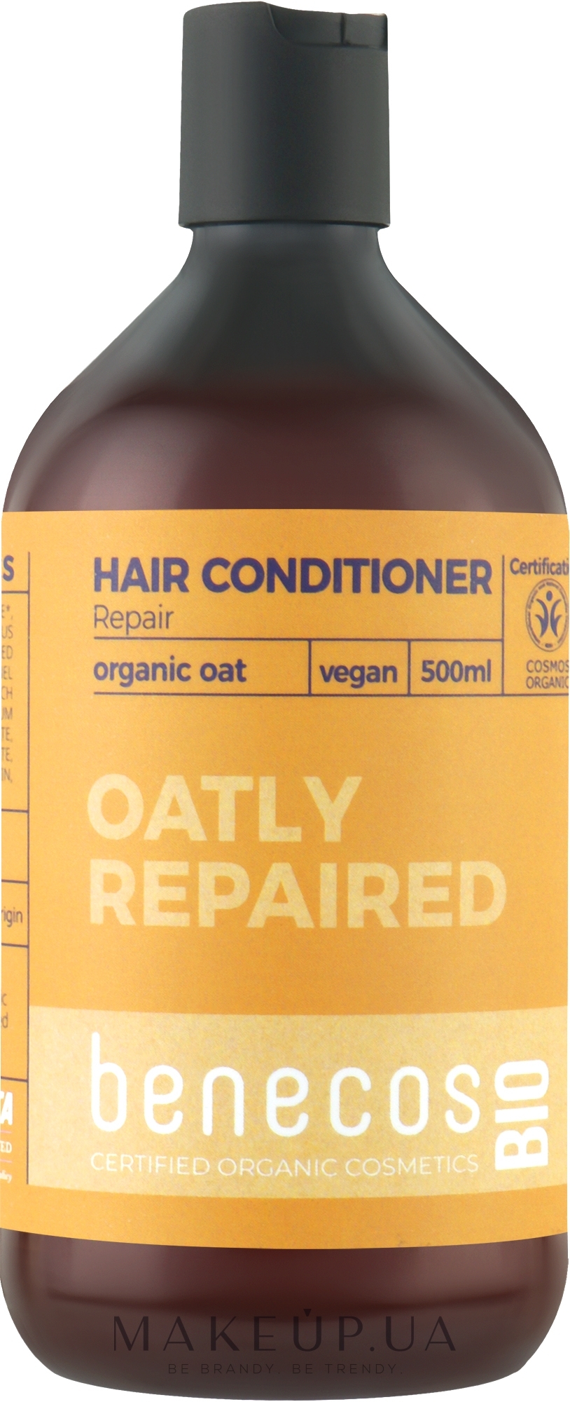 Кондиционер для волос - Benecos Regenerating Organic Oats Conditioner — фото 500ml