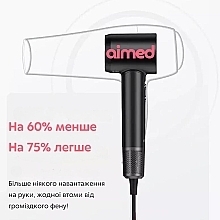 Профессиональный фен для волос, розовый - Aimed Hair Master PRO — фото N5