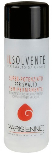 Жидкость для снятия лака суперсильная - Parisienne Italia Nail Polish Remover Semipermanent
