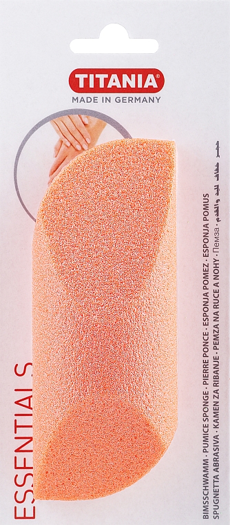 Пемза, маленькая, 3000/6 К, оранжевая - Titania  — фото N1