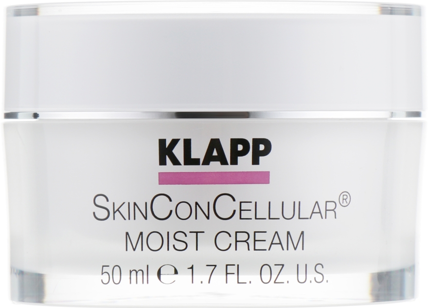 Зволожувальний крем для обличчя - Klapp Skin Con Cellular Moist Cream — фото N2