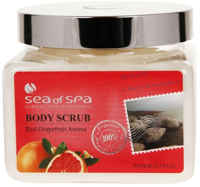 Скраб для тіла з сіллю Мертвого моря - Sea of Spa Body Scrub Red Graipfruit