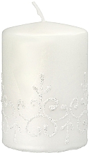 Парфумерія, косметика Декоративна свічка «Тіффані», 7x10 см, біла - Artman Tiffany Candle