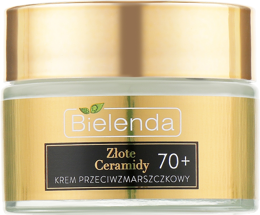 Крем против морщин 70+ - Bielenda Golden Ceramides Anti-Wrinkle Cream 70+ — фото N1