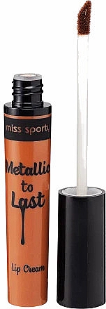 Жидкая помада для губ - Miss Sporty Metallic To Last Lip Cream — фото N2