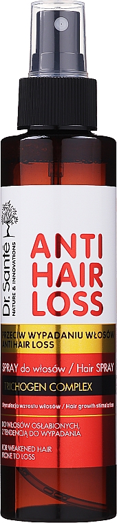 Спрей для ослабленных и склонных к выпадению волос - Dr. Sante Anti Hair Loss Spray — фото N1