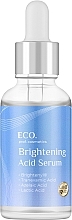 Кислотная сыворотка - Eco.prof.cosmetics Brightening Acid Serum — фото N1