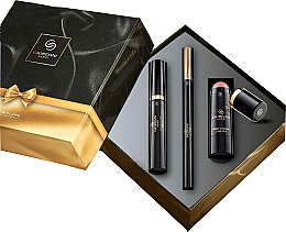 Парфумерія, косметика Подарунковий набір - Oriflame Giordani Gold Christmas Set (mascara/8g + blush/5.5g + eye/pencil/1.8g)