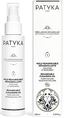 Очищувальна антивікова олія для обличчя - Patyka Remarkable Cleansing Oil — фото N1