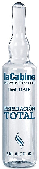 Ампула для волосся "Повне відновлення" - La Cabine Flash Hair Total Repair — фото N2