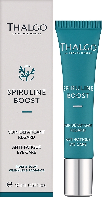 Гель для шкіри навколо очей - Thalgo Spiruline Boost Anti-Fatique Eye Care — фото N2