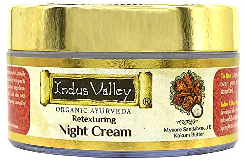 Ночной крем - Indus Valley Organic Retexturing Night Cream — фото N1