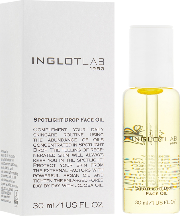 Масло для лица - Inglot Lab Spotlight Drop Face Oil — фото N4