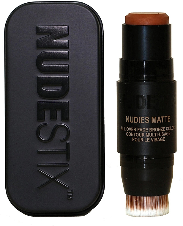 Бронзер в стике - Nudestix Nudies Matte All Over Face Bronze Color — фото N1