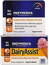 Парфумерія, косметика Харчова добавка "Ферменти для перетравлення лактози" - Enzymedica DairyAssist