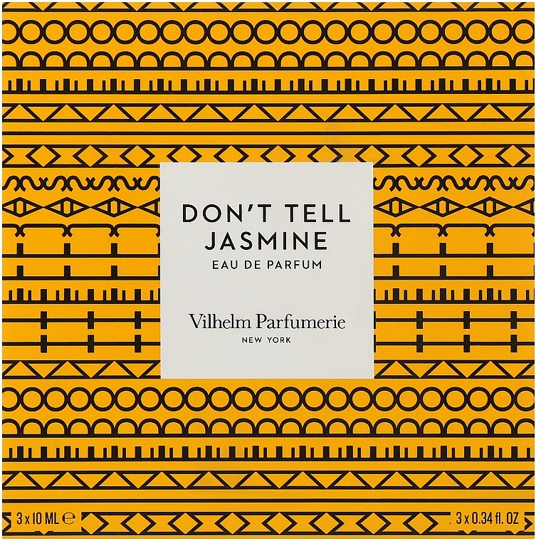 Vilhelm Parfumerie Don't Tell Jasmine - Набор (edp/3x10ml) — фото N1