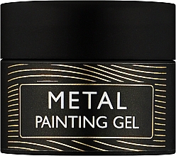 Парфумерія, косметика Гель для дизайну ногетй - Metal Painting Gel