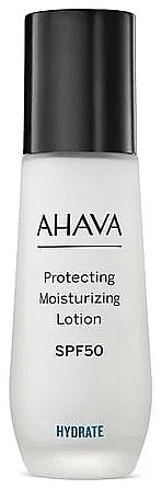 Лосьон для лица увлажняющий SPF 50 - Ahava Time To Hydrate Protecting Moisturizing Lotion (пробник) — фото N1