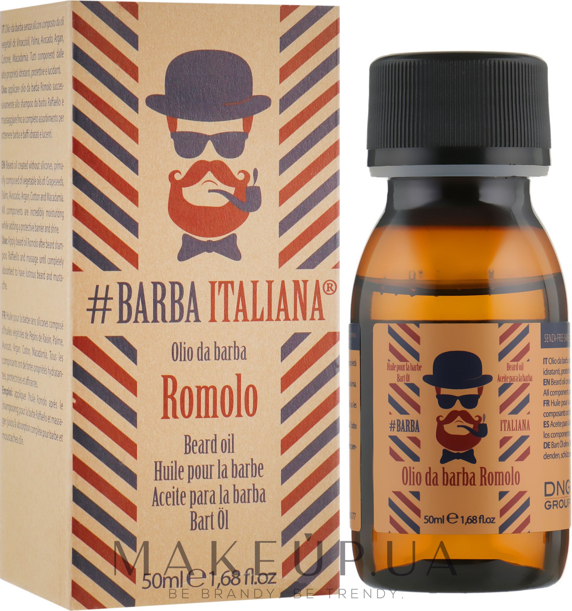Олія для бороди - Barba Italiana Romolo — фото 50ml