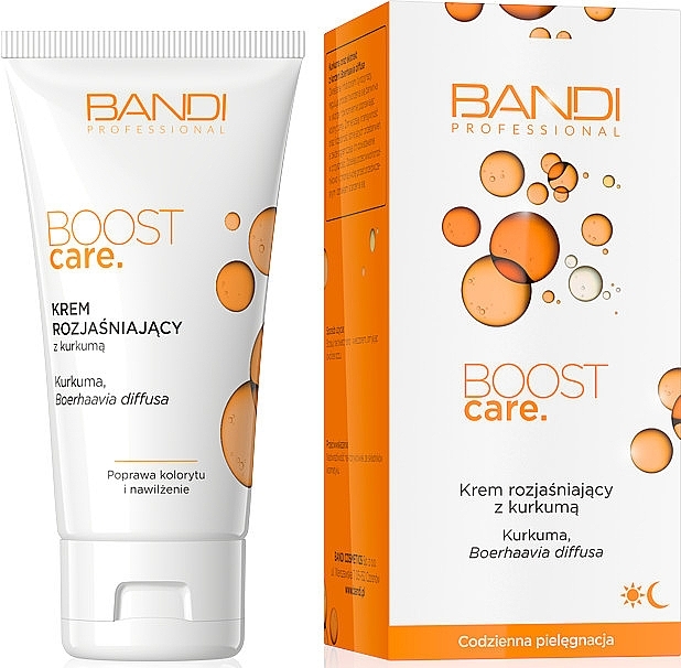 Освітлювальний крем з куркумою - Bandi Professional Boost Care Brightening Cream with Turmeric — фото N1