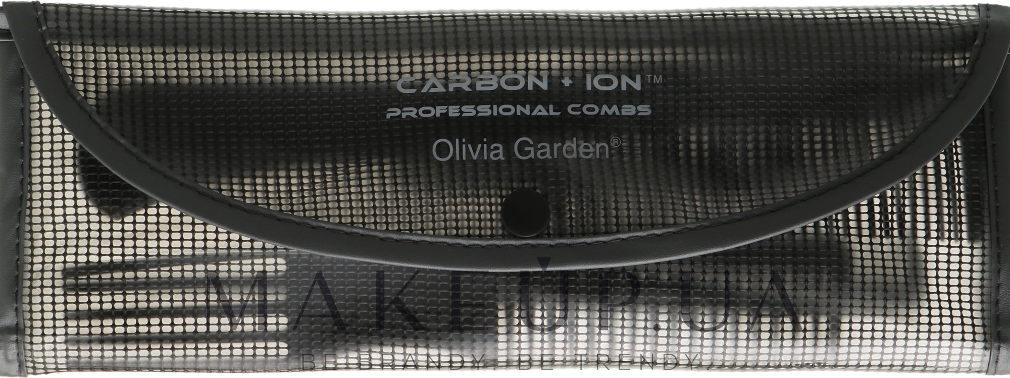 Набор расчесок ST - Olivia Garden Carbon  — фото 4шт