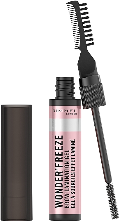 Гель для ламинирования бровей - Rimmel Wonder'Freeze Brow Lamination Gel — фото N2