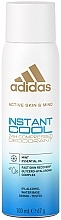 Дезодорант-антиперспірант у спреї, для жінок - Adidas Active Skin & Mind Instant Cool 24h Deodorant — фото N1
