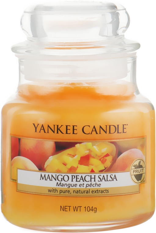 Ароматическая свеча "Манго-персиковая сальса" - Yankee Candle Mango Peach Salsa — фото N1