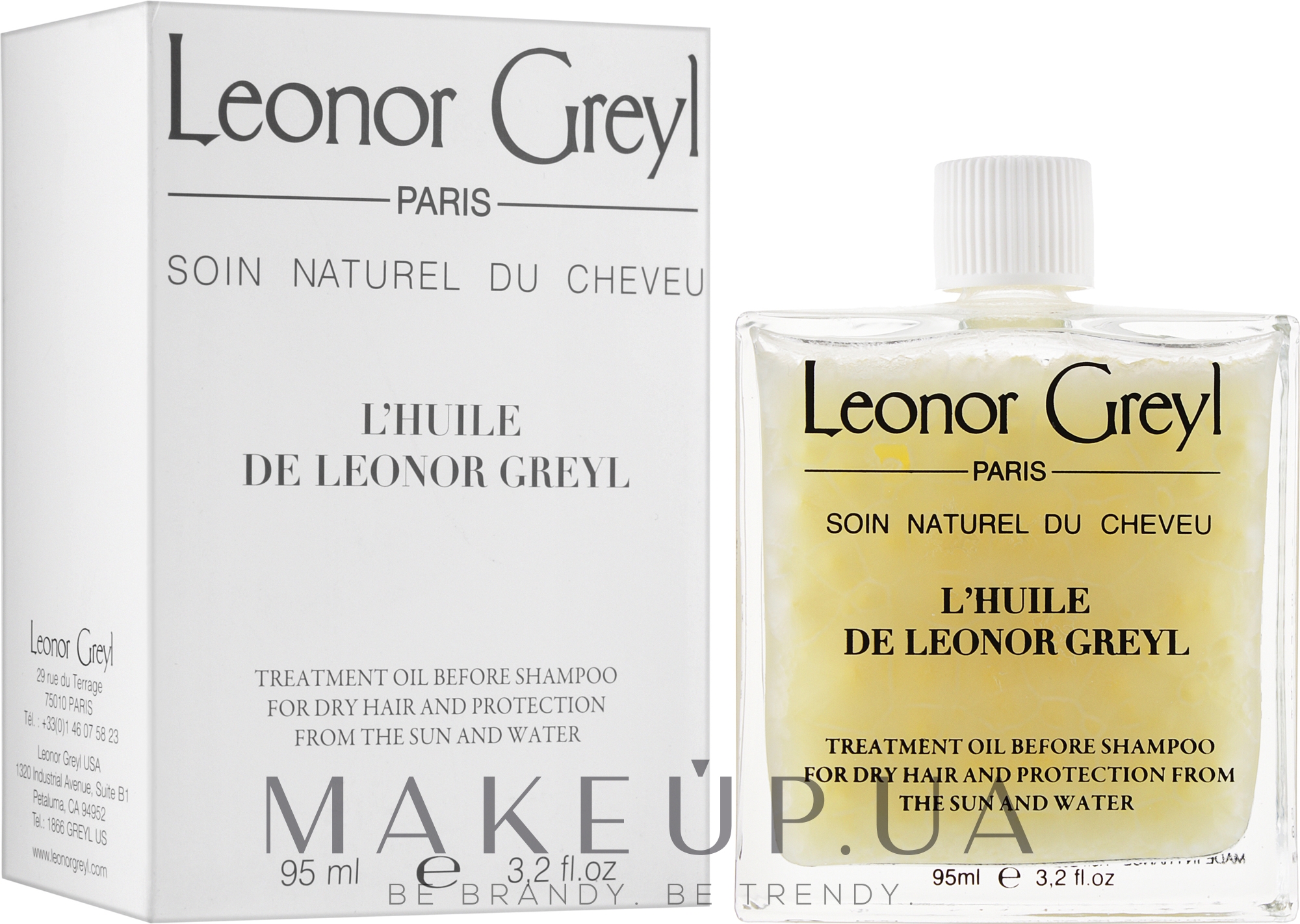 Масло для волос - Leonor Greyl Treatment Before Shampoo — фото 95ml